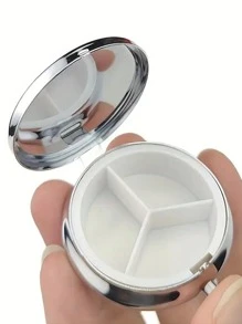 Set Of 1 Soft Hummingbird Shaped Pill Case, 1 Triple Compartment Pill Box, 1 Mini Pill Case, 1 Wallet Pill Case, 1 Portable Pill Box, 1 Pocket Or Wallet Pill Container, 1 Decorative Metal Vitamin Case, 1 Unique Travel Gift