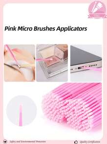 150pcs Disposable Spiral Spiral Mascara Wands, Adjustable Makeup Brush Set - For Eyelash Extension & Eyebrow, Also Applicable For Removing Excess Eyeshadow And Powder, Glitter Lip Brush, Disposable Lip Brush, Lip Gloss Applicator