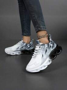 Women's Sports Shoes, Unisex Couple Shoes, Walking Shoes, Tennis Running Sports Shoes, Lightweight, Gym, Jogging, New Lightweight Breathable Twisted Sole Design Shock Absorbing Running Sports Shoes