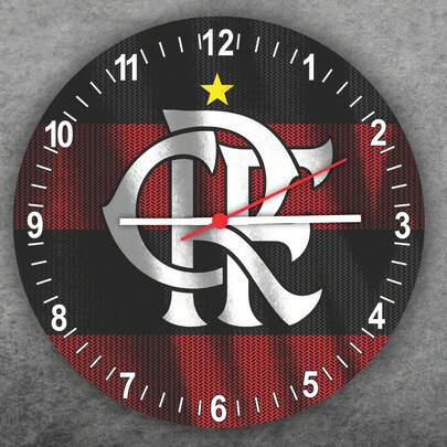 Relógio de parede Flamengo