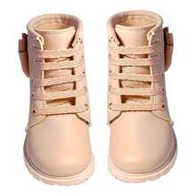Kids Boots - 藕粉色 - 查看 2