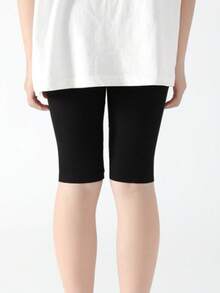 1/3 szt. Dziewczęce, jednokolorowe, swobodne, skrócone legginsy, modne i uniwersalne, miękkie i wygodne, oddychające, odpowiednie do zabawy na świeżym powietrzu wiosną/latem, do noszenia warstwowego i na co dzień - Wielokolorowe - Zobacz 8