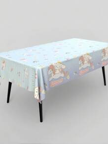 Sanrio 1/10pcs Sanrio Cute Cartoon Simple Highly Attractive Style Portable Attractive Series Tablecloth For Birthday Parties Home Use Party Decoration