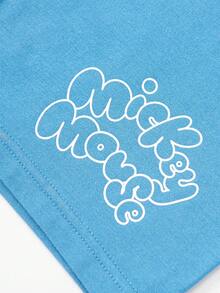 Conjunto de pijama para niños preadolescentes Balabala - Parte superior de manga larga suave y pantalones - Ropa de dormir cómoda para niños preadolescentes - tinte azul - Ver 6