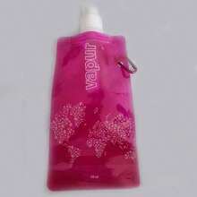 1pc Vapur Collapsible Water Bottle, 500ml Capacity, For Bicycling, Hiking, Outdoor Sports - Multicolor - View 10