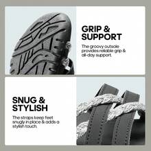 Women's Sandals Light Weight Hiking Sandals For Women Comfortable Athletic Quick-Drying Walking Hiking Water Sandals - Black - View 7