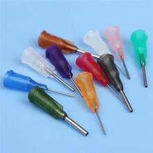 Botella dispensadora de pegamento transparente, dispensador de aguja de polietileno para pasta fundente de soldadura de colofonia con 11 agujas, 30ml/50ml - 30 ml - Ver 7