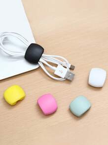 8/5/4/2/1/ 10PCS Mix And Match New Cable Storage Organizer, Data Cable Storage Buckle, Travel Data Cable Hub, Earphone Charging Cable Winding Storage Buckle