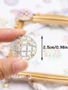 100 件闪光洒彩纸屑、迪斯科球、麦克风、音符、星号形状，适用于迪斯科主题派对、庆祝派对、卡拉 OK 派对、装饰用品 - 鐳射點音符款 - 查看 2