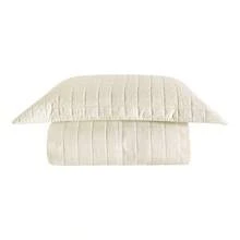 Premium 300 Thread Count 3-Piece Bedspread With Pillowcase - Ngà voi - Xem 4