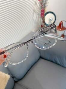 新款猫眼眼镜，韩国时尚ins TR超轻光学眼镜框零度数无度数眼镜女 - 同款多色 - 查看 10