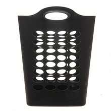 1.6 Bushel Flexible Square Plastic Laundry Hamper, 3 Pack, BlackLaundry Baskets Back To School Travel Essentials Room Decor,Home Decor,Bedroom Decor Storage Organization And Storage Puppy Keep Dress Shorts Phone Case Bikini Summer Dresses For Women Skirt Summer Dress Dresses Nails Jeans Tops White Dress Dresses For Women - Black - View 4