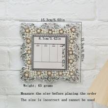 1pc Switch Sticker Gorgeous Faux Pearl Switch Sticker Protective Cover, Unique DIY Design, Elegant Home Decoration Stickers Personalised Stickers - Multicolor - View 15