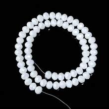 1 hạt pha lê cắt gốm AB hình bàn tính 3/4/6/8/10mm, phụ kiện thời trang đa năng cơ bản để làm đồ trang sức DIY, thích hợp làm vòng tay, vòng cổ, đồ trang sức độc đáo, mặt điện thoại, móc chìa khóa - Sứ AB trắng - Xem 10