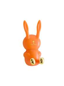 1pc,Creative Cute Rabbit Toothbrush Holder, Rabbit Hook, Mouthwash Cup Holder, Plug Holder Hook, Wall Multi-Functional Hook, Home Room Wall Decoration, Bathroom Essentials - Multicolor - View 14