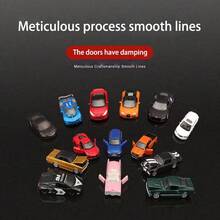 Bburago 1:64合金车Polic E系列赛车模型仿真汽车模型雪佛兰Polic E汽车模型收藏送男士生日礼物迷你微型跑车模型 - 1:64 2004 CHEVRIKET SIKVERADIO SS - 查看 4