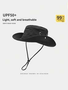 1 Pc Multi-Wear Classic Design Wide Brim Hat, Makes The Face Look Smaller, Simple & Fashionable, Protects Against Sun, Wind & UV, Foldable For Easy Storage, Suitable For Hiking, Outdoor Travel, Parties, Camping And Various Occasions - Multicolor - View 15