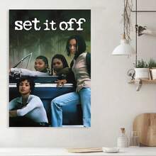 Framed Set ItOff Classic Movie Poster Posters Canvas Posters Album Cover Music Movie Posters Wall Art Decor Prints Classical For Home Bedroom Bathroom