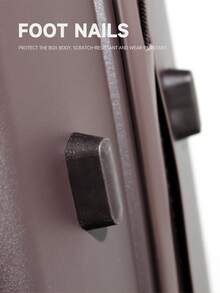 2025 New 24-Inch Hardside Suitcase, 20-Inch Carry-On Rolling Luggage, 14-Inch Vanity Case Cosmetic Box Graduation - Khaki - View 8