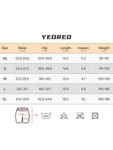 YEOREO Pink Shorts Workout Shorts With Pockets For Women V Back Scrunch High Waisted Shorts Charm Gym Yoga Biker Shorts - 克萊因藍 - 查看 4