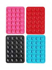 10pcs Double-Sided Silicone Suction Cup Upgrade Suction Cup Card Package Square Single Sided Phone Suction Cup Holder Adhesive Phone Case Holder Silicone Phone Accessories For Women For Men Wallet Mini Wallet Purse Wallet Magsafe Wallet Card Wallet