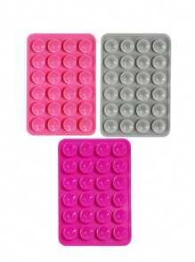 10pcs Double-Sided Silicone Suction Cup Upgrade Suction Cup Card Package Square Single Sided Phone Suction Cup Holder Adhesive Phone Case Holder Silicone Phone Accessories For Women For Men Wallet Mini Wallet Purse Wallet Magsafe Wallet Card Wallet