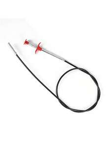 1 Stück Küchenspüle Verstopfungsentferner, Feder-Design Griff Abzieher, 160cm Spülbecken Reiniger, Rohrräumer, S-förmig 4-Krallen geeignet für verschiedene komplexe Rohre, entfernt Haare/Essensreste, verhindert stehendes Wasser & Mücken, passend für Küche/Bad/Badewanne/Toilette - Kanalbagger - Übersicht 9