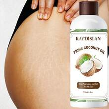 RAY DISLAN 天然纯椰子油优质有机身体精油、皮肤按摩油和深层保湿发油，适用于干燥和受损的头发 - 如圖所示 - 查看 2