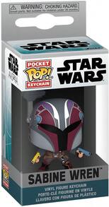 FUNKO POP! KEYCHAIN: Star Wars: Ahsoka - Sabine Wren  [COLLECTABLES] Vinyl Figure