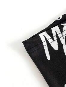 5pcs/Pack Men's Basic Graffiti Printed Seamless Boxer Briefs, Gift Set, Suitable For Summer - Multicolor - View 4