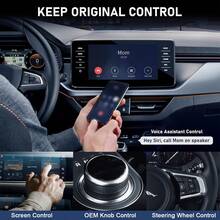 Wireless CarPlay Adapter,Wireless Carplay USB Dongle Converter Wired Carplay To Wireless, Support Online Update Plug And Play,Fit For Cars Built-In Wired CarPlay - Nhiều màu - Xem 4