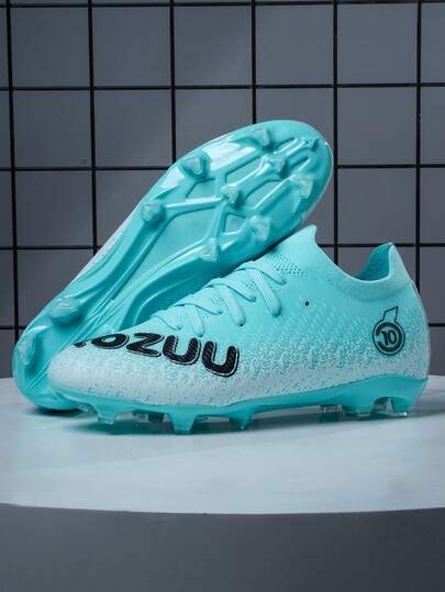 Professional Football/Soccer Shoes For Teenagers & Students, Long & Short Studs, Suitable For Match, Training, Seamless Lacing, Adults Sports Cleats