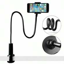 UK Long Lazy Arm Mount Mobile Phone Holder For Android IPhone Bed Desk Clamp - 1 - View 2