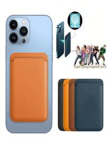 2/1pc 磁性钱包手机带 Mag 钱包配件，磁性卡钱包，超薄黑色磁性卡盒兼容 16 15 14 13 12 Pro/Pro Max/Plus/Mini，适合磁性卡手机壳，可容纳 1-2 张卡，适用于卡夹卡夹钱包名片夹信用卡夹卡夹女士女士男士卡片钱包 MagWallet。