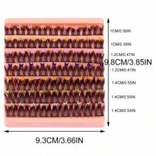 63pcs/Set Butterfly-Shaped Mink Lashes With High Capacity, Segmented False Eyelashes Decoration, Popular Item