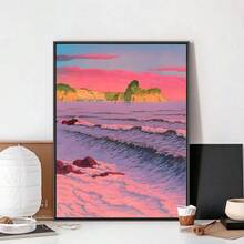 1 Stück Ukiyo-E Kawase Hasui Kunstwerke Poster Clubbar Vintage Poster Wandkunst Malerei Schlafzimmer Studierzimmer ohne Rahmen - Verschiedenfarbig - Übersicht 91