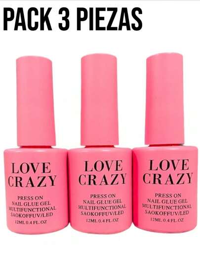 Pegamento Para Uñas Press On Love Crazy