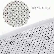 3pcs Colorful Pattern Soft Toilet Mat, Bathroom, Toilet, Bedroom Floor Mat