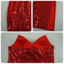 Who Framed The Rabbit Roger Cosplay In The 88 Year American Movie? Holiday Costume Jessica Red Dress Cosplay For Halloween - Red - View 7