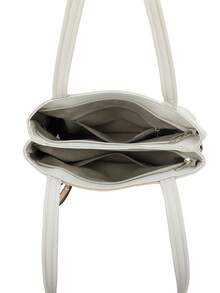 女士休闲包，蝴蝶图案，适合春夏季日常和度假，多口袋设计，大容量存储，时尚，通勤