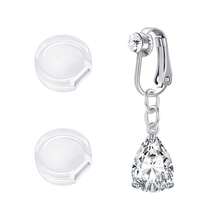 带硅胶垫的假肚脐穿孔夹肚脐穿孔假肚脐穿孔环蝴蝶，心形吊坠，非穿孔首饰，3 件装 - 多色-2 - 查看 13