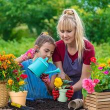 Mumufy 54 Pack 4 Inch Plant Pots Bulk Small Planter With Drainage Hole And Saucer Small Plastic Pots For Flowers Succulent Cactus And All House Indoor Colorful - Đầy màu sắc1 - Xem 4