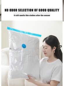 20pcs/1pc Vacuum-Sealed Bags, Travel Accessories, Vacuum Bags, Travel Essentials, Vacuum Storage Bags, Travel Essentials, Storage Bags, Cruise Essentials, Organization And Storage, Bedroom