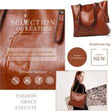 ALARION Women Top Handle Satchel Handbags Shoulder Bag Messenger Tote Bag Purse