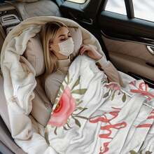 Floral Layla Pattern  Premium  Soft  Cozy And Luxurious Blanket For Warmth  Comfort And Style  Available In Flannel._00001_