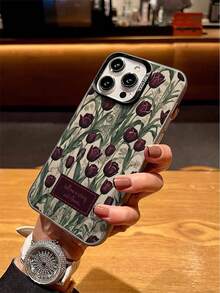 Ốp lưng điện thoại chống rơi họa tiết hoa nhiều màu mới tương thích với iPhone 15, 16, 16 Pro Max, 14 Pro Max, 13, 11, 12, XR, 7/8, A13 4G, A14, A04, A34 - Nhiều màu - Xem 5