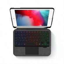 Teclado Mágico para iPad Mini de 7ª y 8ª generación de 8.3 pulgadas, Funda Inteligente con Trackpad, Retroiluminada y Táctil para iPad Mini de 4ta y 5ta generación de 7.9 pulgadas (Modelos A2993, A2995, A996, A2567, A2568, A2659, A2133, A2124, A2125, A2126, A1538, A1550) - Negro - Ver 7