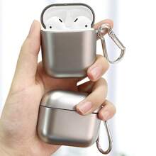 Bluetooth Earphone Protective Case Compatible With Airpods 1/2 And Pro 2, Electroplated Matte Earphone Cover