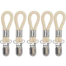 2/5 Stücke Geschirrtuchklemmen zum Aufhängen, Metall Küchenhandtuch Klammern mit Aufhängeschlaufe und Tuchhalter für Zuhause Küche Bad Schränke Tuchhalter