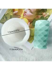 Creative Abnormal Cylinder DIY Handmade Fragrance Plaster Multifunctional Silicone Mold - White - View 5